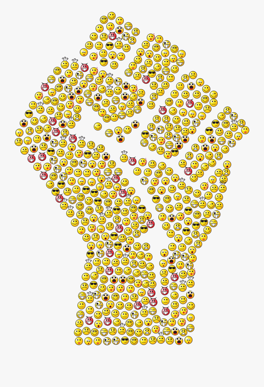Fist Smileys Clip Arts - Portable Network Graphics, Transparent Clipart