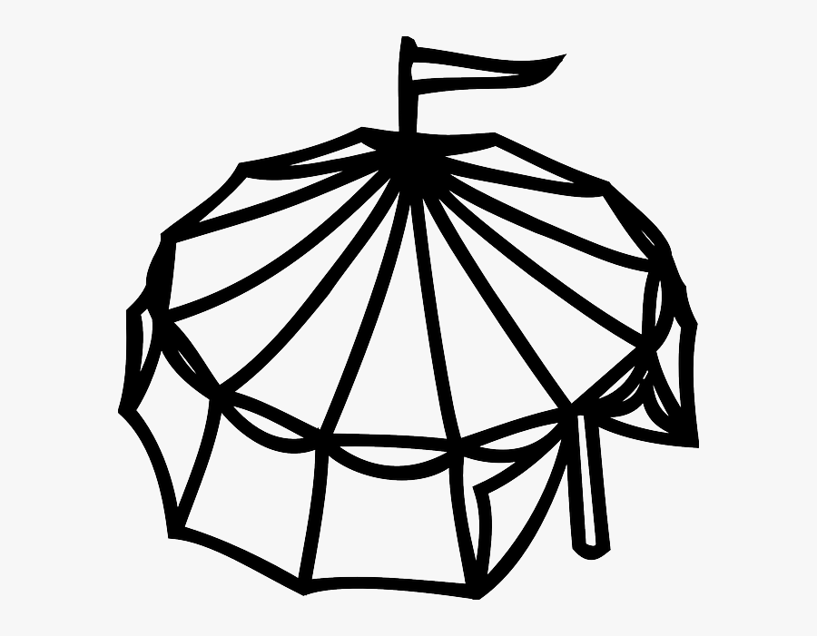 Tent Top View Vector Png, Transparent Clipart