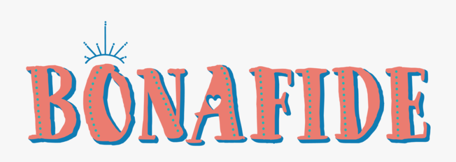 Bonafide Logo Main Coralblue - Bonafide Food Truck, Transparent Clipart
