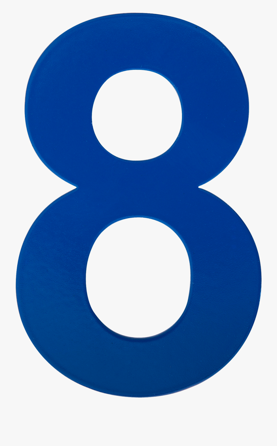 Number 1 Clipart Number - Blue Number 8 Png, Transparent Clipart