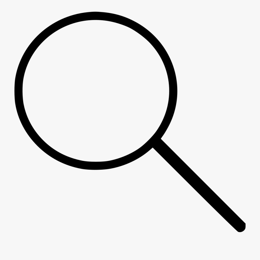 Explore Find Look Magnifier - Magnifying Glass Clipart Black And White, Transparent Clipart