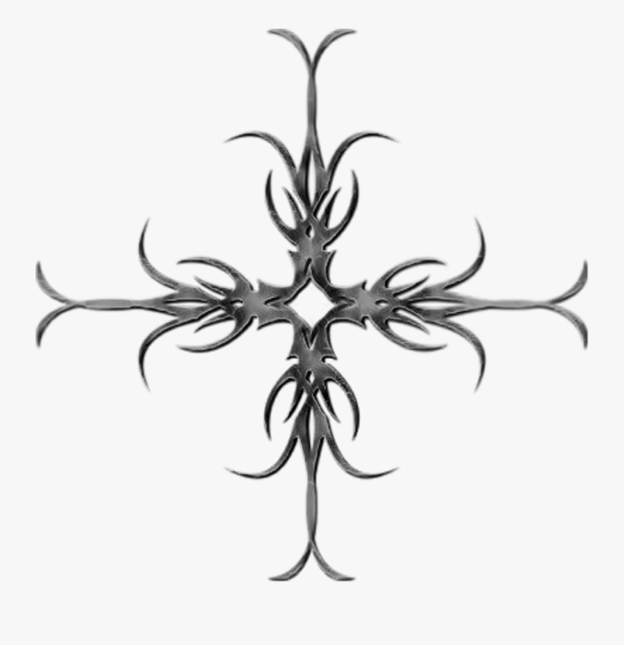 Cross Cruz Tribal African Africano Decoration Decoracio - Tribales En Rojo En Png, Transparent Clipart