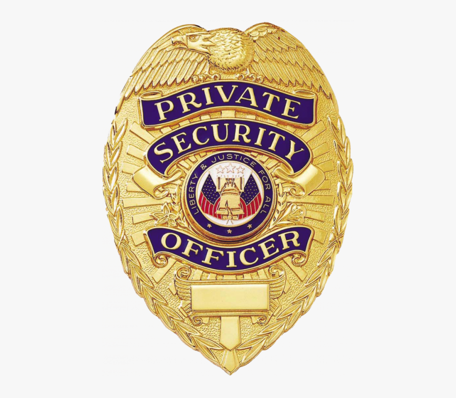 Transparent Security Badge Png - Private Security Guard Badge, Transparent Clipart