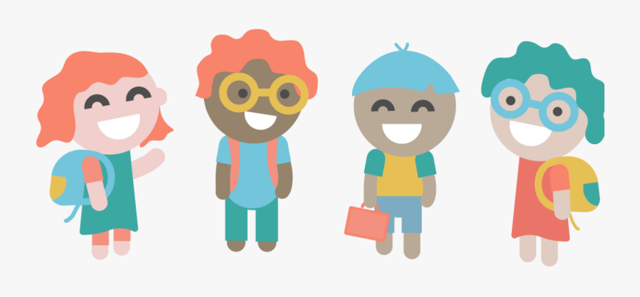 Children Smiling, Transparent Clipart
