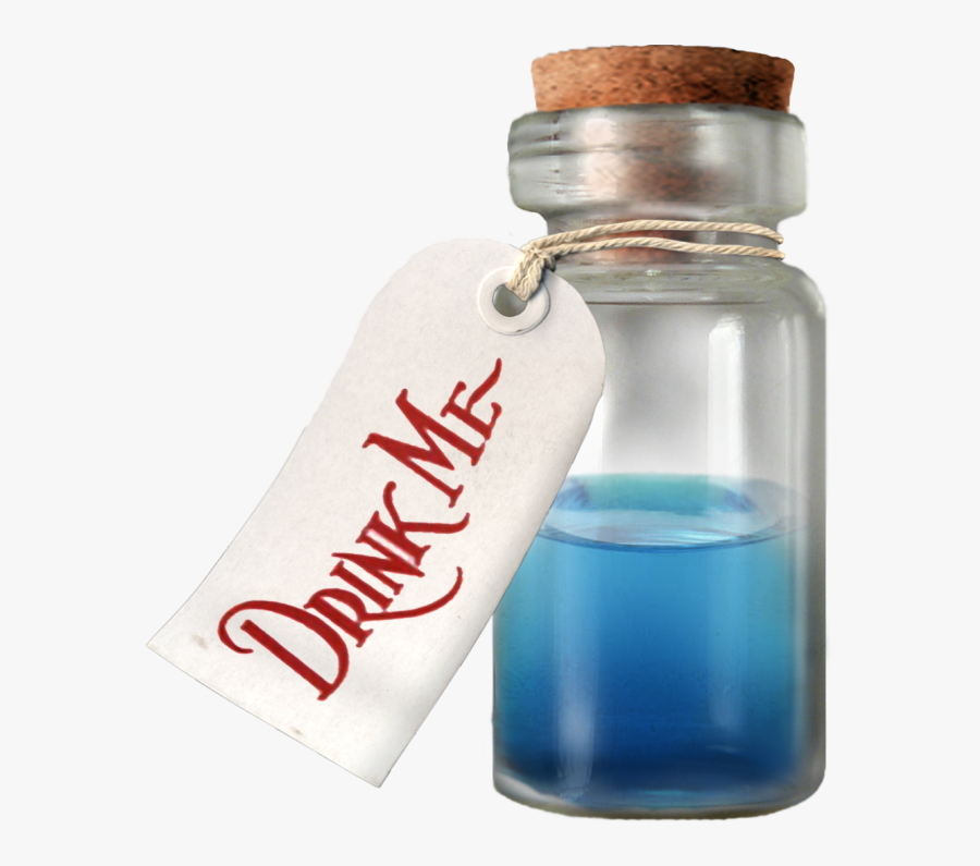Alice In Wonderland Theme - Drink Me Alice In Wonderland Png, Transparent Clipart