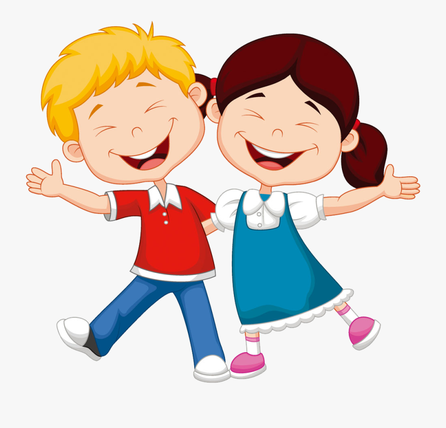 Royalty-free Cartoon Illustration Child Free Download - Happy Kids Clipart, Transparent Clipart