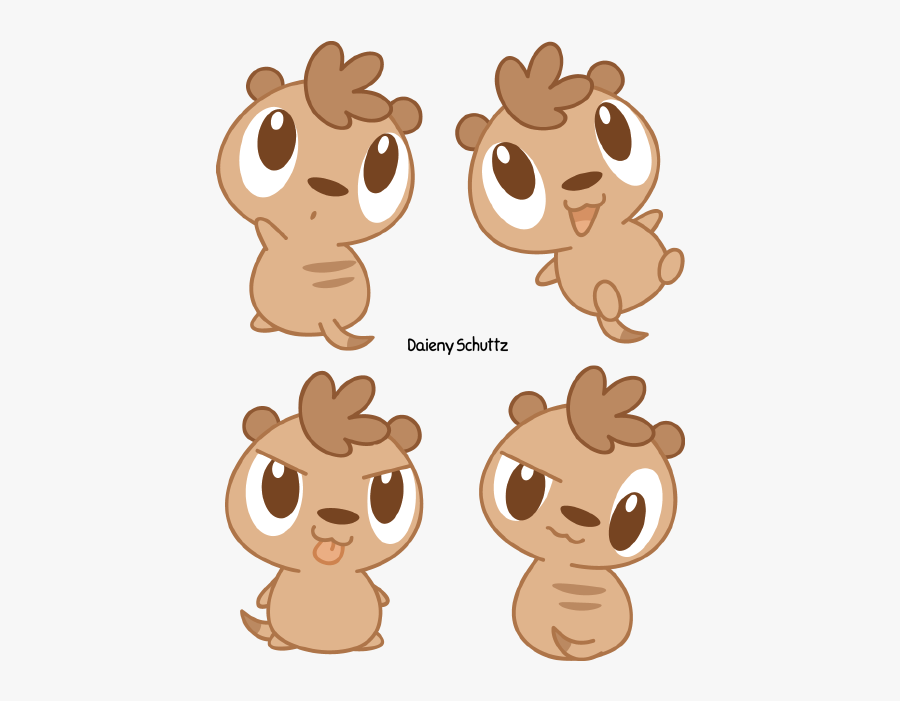 Wild Dog Clipart Chibi - Cute Meerkats To Draw, Transparent Clipart