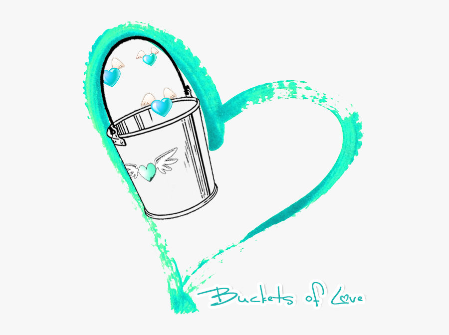 Large Scale Buckets Of Love Logo - Buckets Of Love, Transparent Clipart
