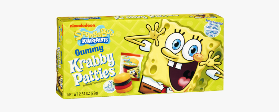 Spongbob Grabby Patties Candy, Transparent Clipart