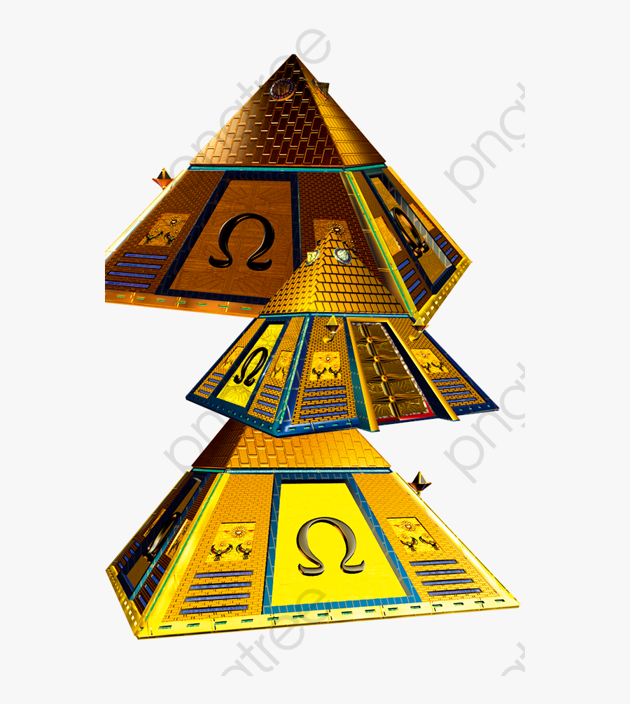 Pyramids Clipart Transparent - Egyptian Pyramids, Transparent Clipart