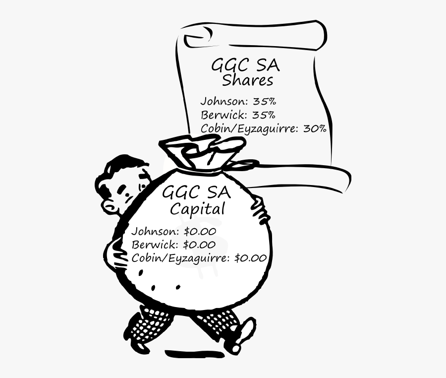 Cap Shares Oct - Drawing Of Saving Money, Transparent Clipart