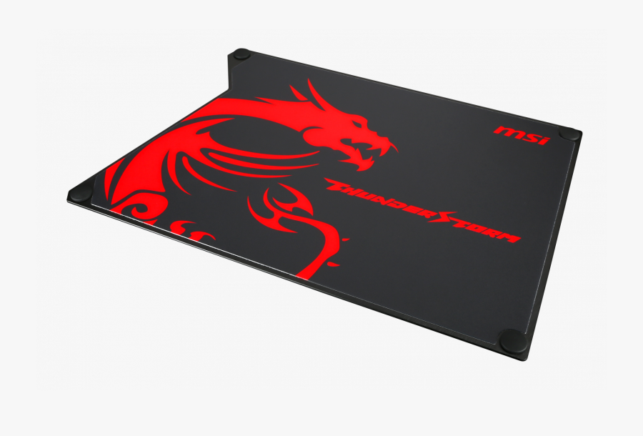 Msi Thunderstorm Aluminum Mousepad Clipart , Png Download - Illustration, Transparent Clipart