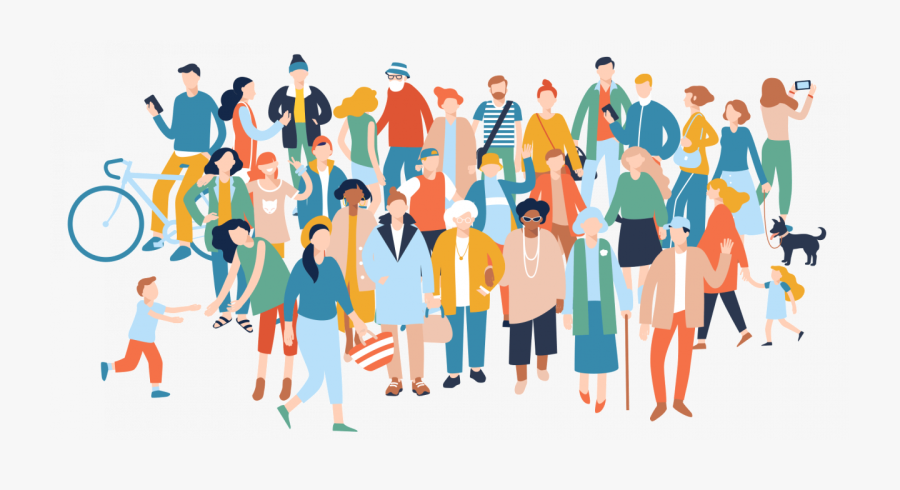 How “bridging The Gap” Connects Industry And The Nhs - Multicultural Society Different People, Transparent Clipart