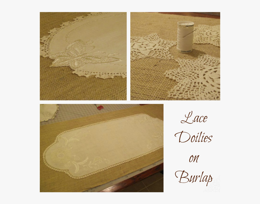 Lace Clipart Burlap Lace - Motif, Transparent Clipart
