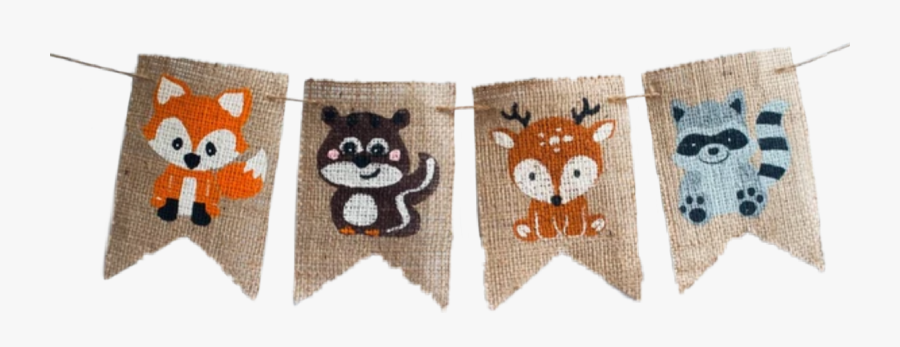 Freetoedit Banner Flag Pennant Burlap - Woolen, Transparent Clipart