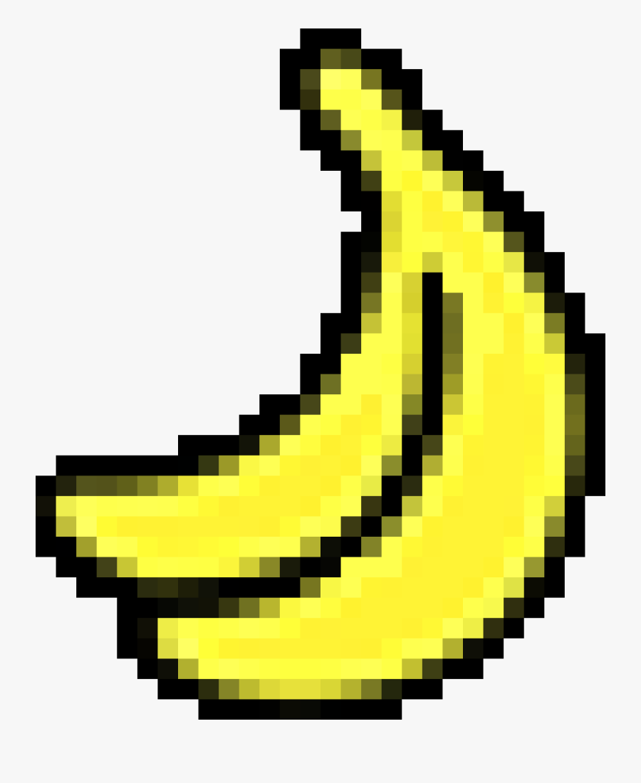 #cute #banana #platano #kawaii #pixel #pixels - Binding Of Isaac Base, Transparent Clipart