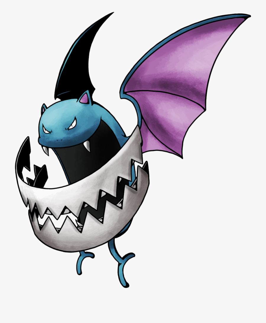 Golbat Used Crunch Game Art Hq Pokemon Art Tribute - Golbat Art, Transparent Clipart