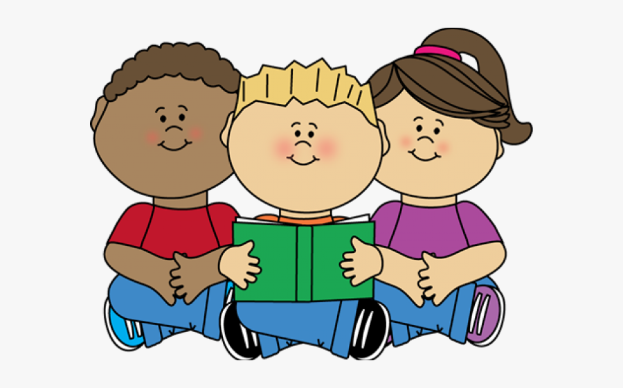 Transparent French Class Clipart - Clip Art Children Reading, Transparent Clipart