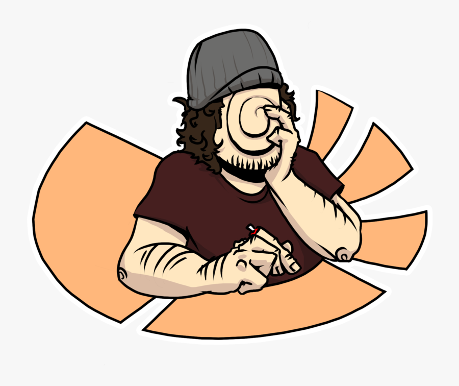 Spiralfacemaybeheader - Sitting, Transparent Clipart