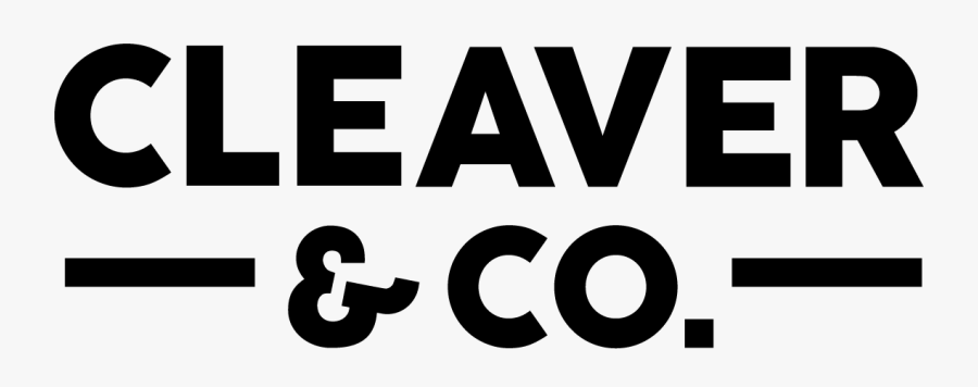 Eat Better Meat - Cleaver And Co Logo, Transparent Clipart