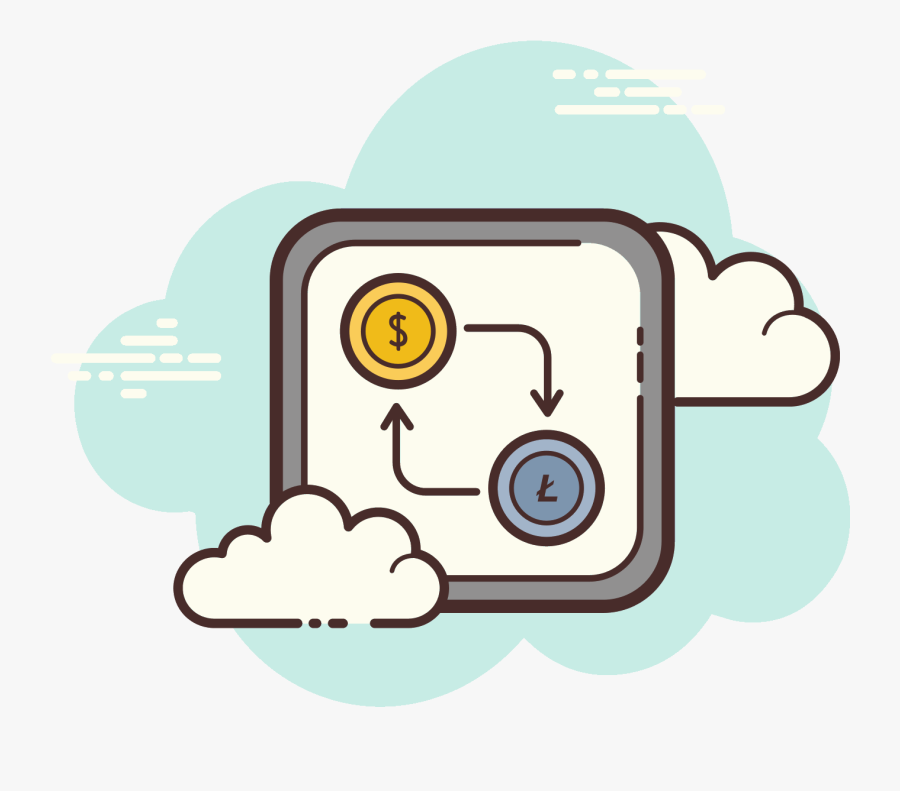 Vector Lite Coin Crypto - Portable Network Graphics, Transparent Clipart