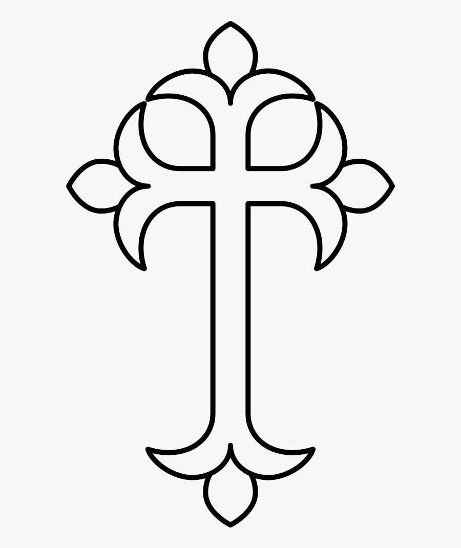 Illustration Of Ethiopian Cross, Transparent Clipart