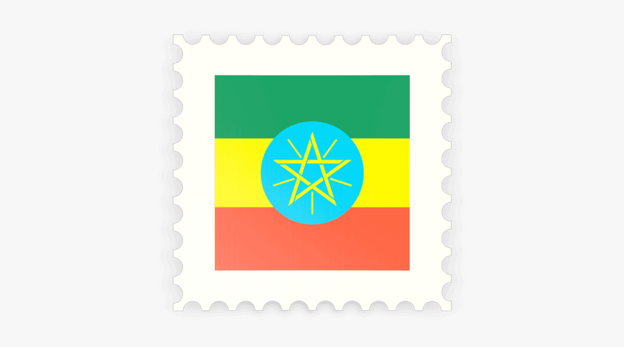Ethiopia Flag, Transparent Clipart
