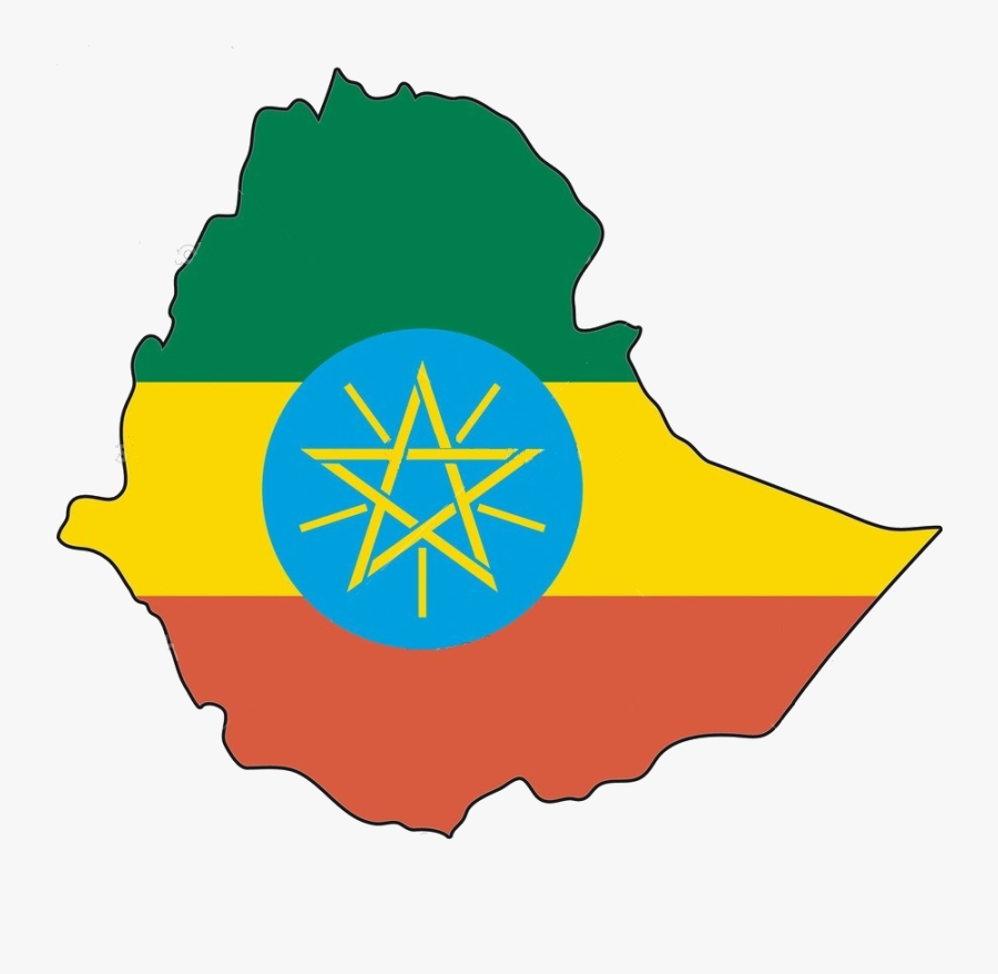 Ethiopian Flag, Transparent Clipart