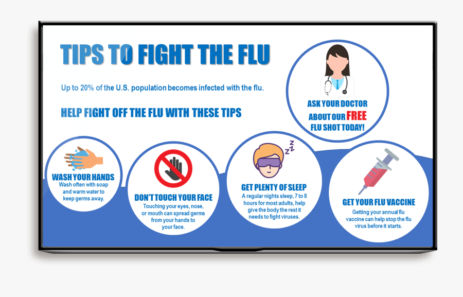 Flutips - Wash Your Hands, Transparent Clipart
