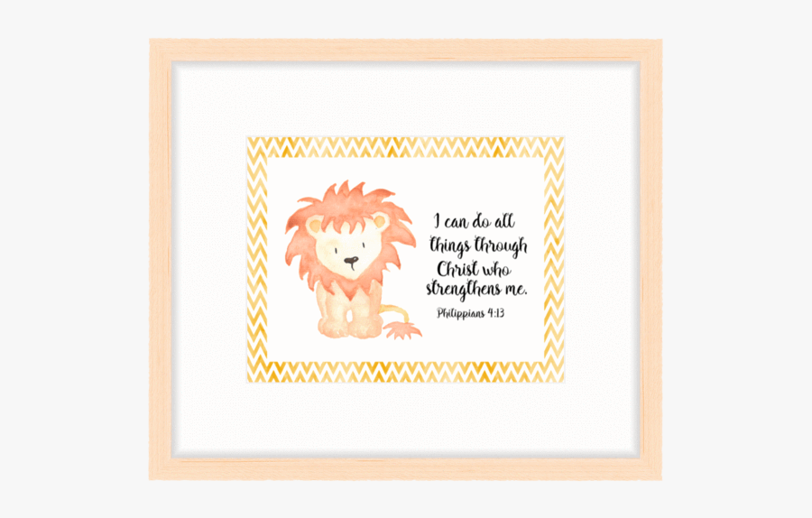 Baby Lion Illustration Watercolour, Transparent Clipart