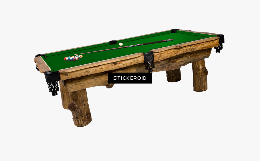 Table Background Png Game - Olhausen Log Pool Table, Transparent Clipart