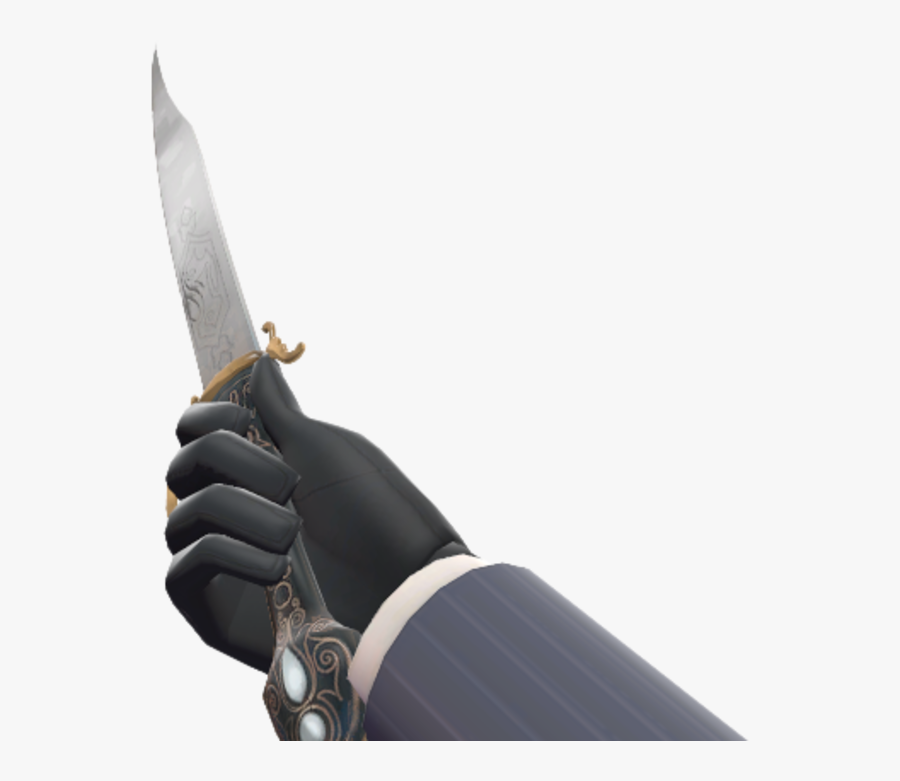 Shogun 2 Team Fortress 2 Weapon Cold Weapon - Team Fortress 2 Spy Knife, Transparent Clipart