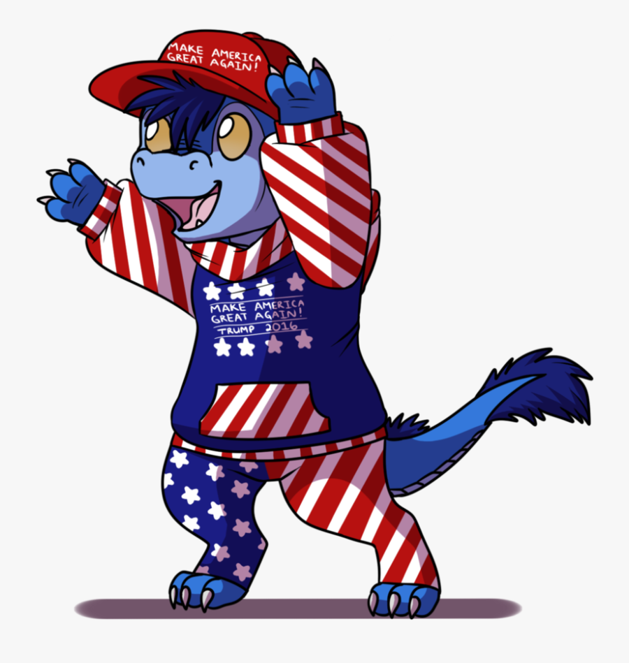 Timmy Helps Make America Great Again - Make America Great Again Furry, Transparent Clipart