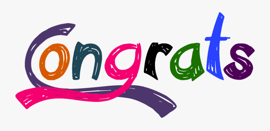 Congrats Png, Transparent Clipart