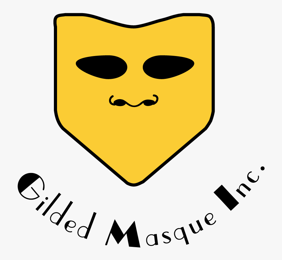 Gilded Masque Inc Logo Crop, Transparent Clipart
