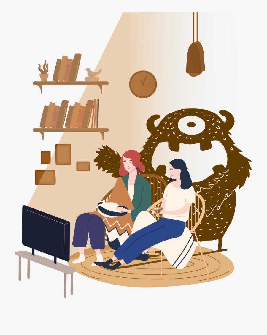 Milk And Cookie Dough - Cartoon, Transparent Clipart