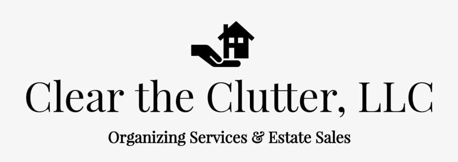 Cropped Clear The Clutter Llc Logo Black1 - Graphic Design, Transparent Clipart