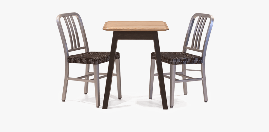 Cafe Table Png - Transparent Chair And Table Png, Transparent Clipart