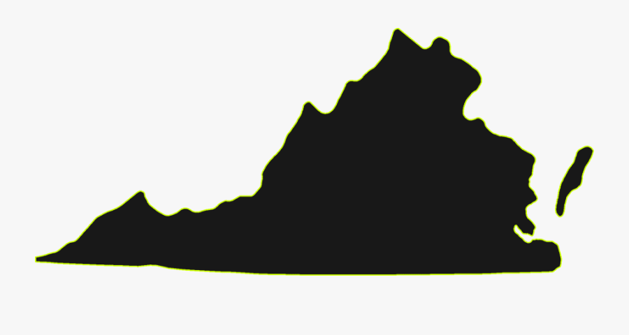 Virginia State Outline - Virginia Election Results 2018, Transparent Clipart