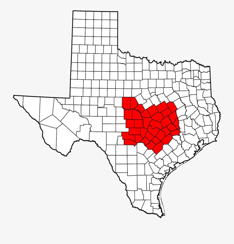 List Of Farm To Market Roads In Central Texas - County Texas, Transparent Clipart