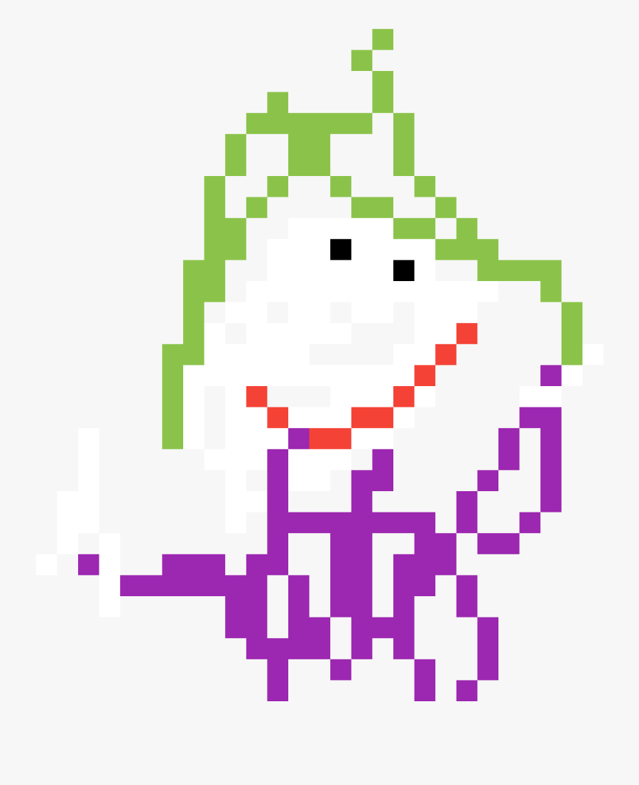 Heath Ledger As The Joker - Millennium Falcon 8 Bit, Transparent Clipart