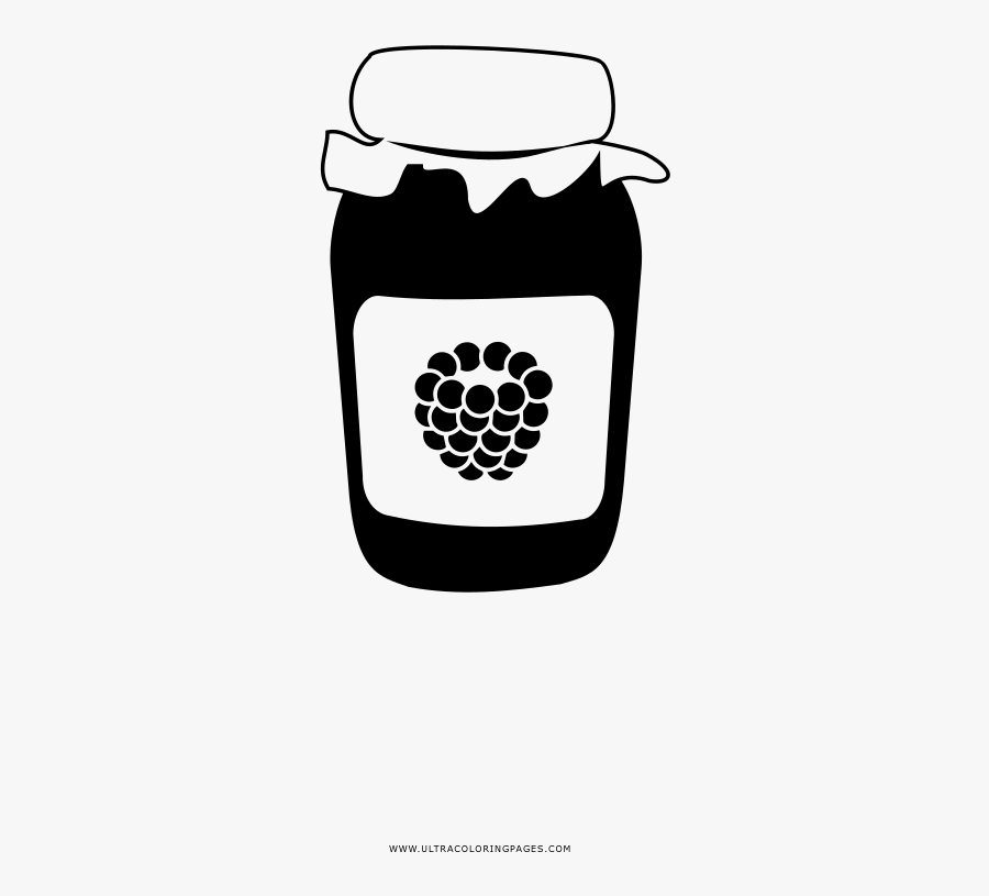 Jam Clipart Raspberry Jam, Transparent Clipart