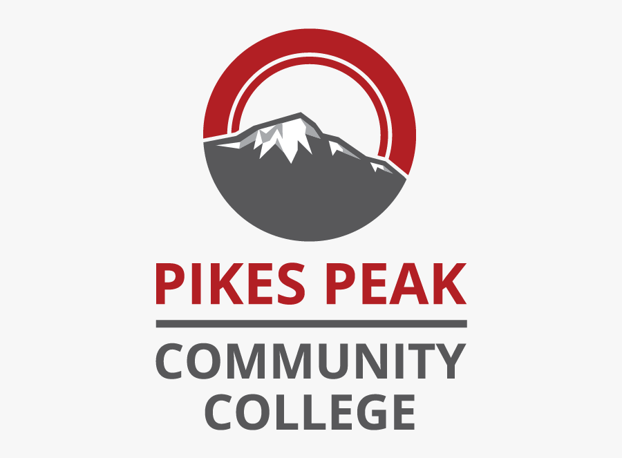 Pikes Peak Community College Logo, Transparent Clipart