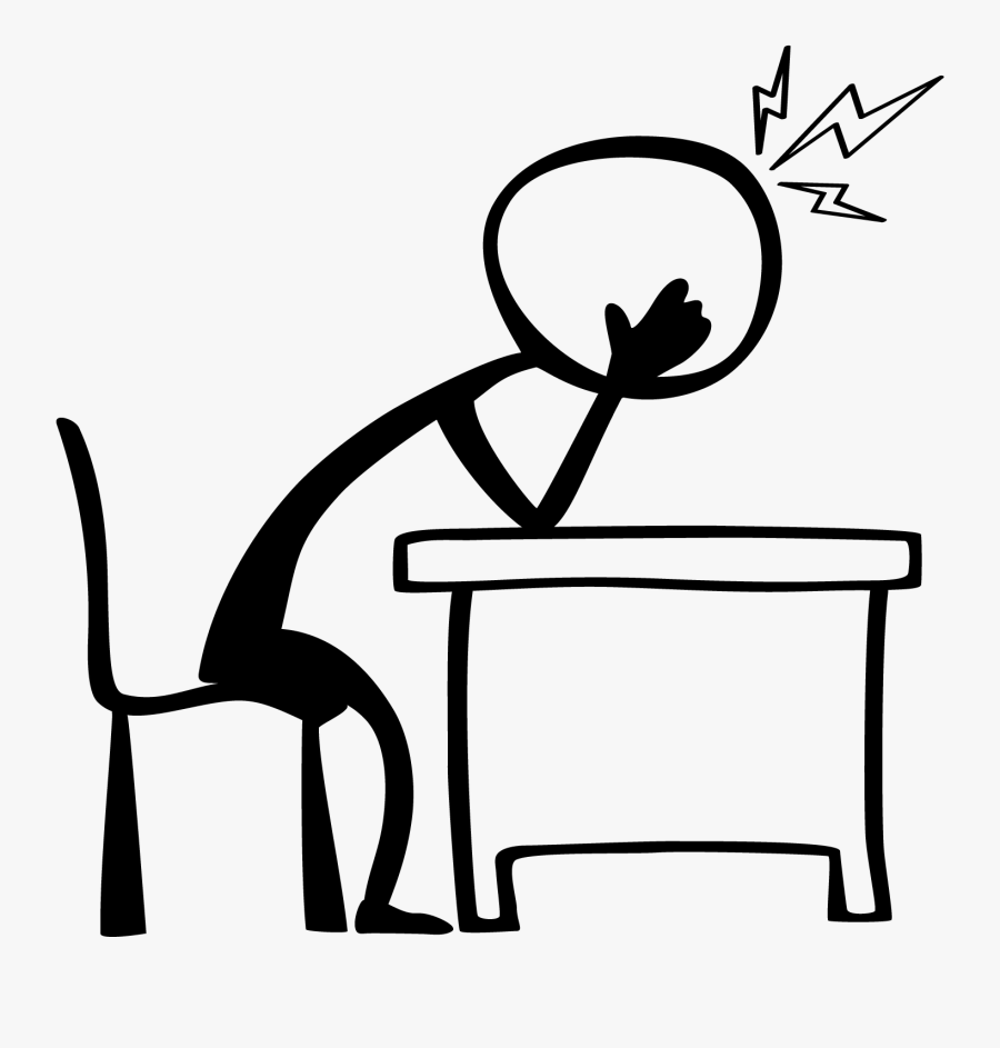 Stress Clipart Black And White , Free Transparent Clipart - ClipartKey