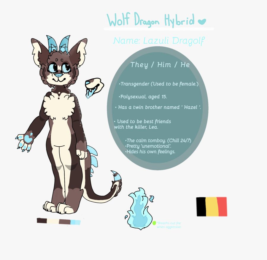 I"ve Made It Clear, Lazuli Is A Descendant From Tristeza"s - Cartoon, Transparent Clipart