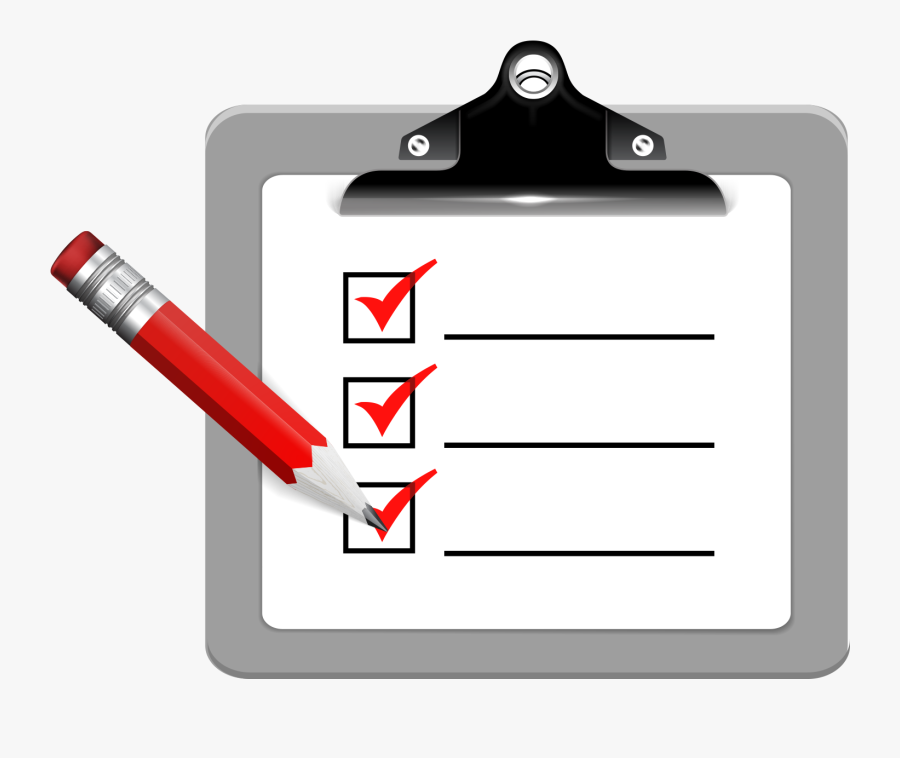 Evaluation Clipart Self Appraisal - Clipboard Checklist Clipart, Transparent Clipart