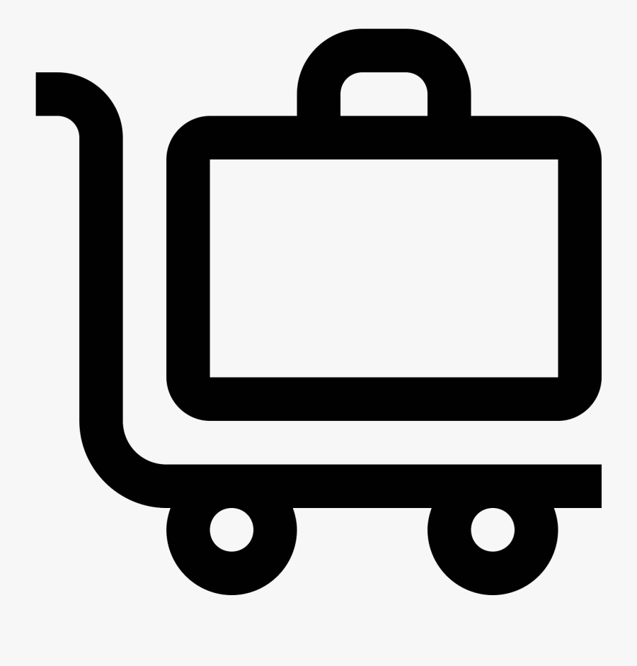 Carro De Equipaje Png, Transparent Clipart