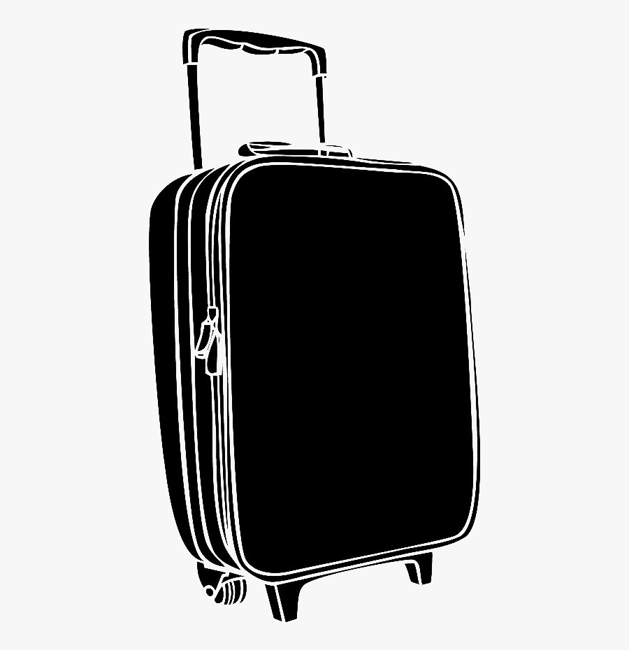 Luggage Clipart Llevar - Hand Luggage, Transparent Clipart