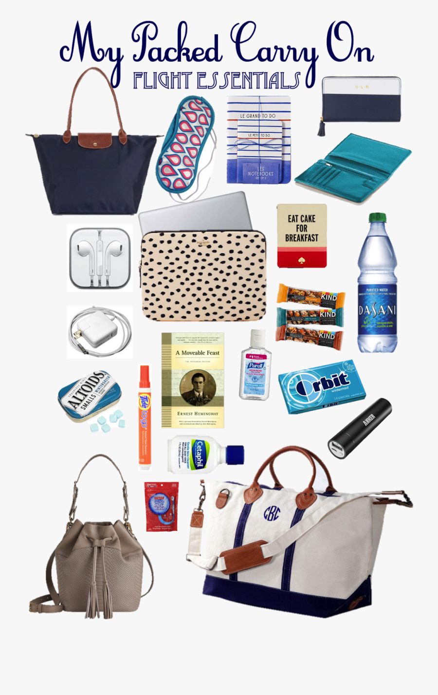 Prep In Your Step - Kind Of Bags Can You Take, Transparent Clipart