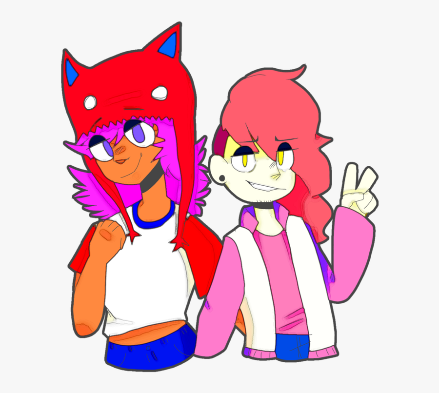 Best Friends Forever Clipart - Cartoon, Transparent Clipart